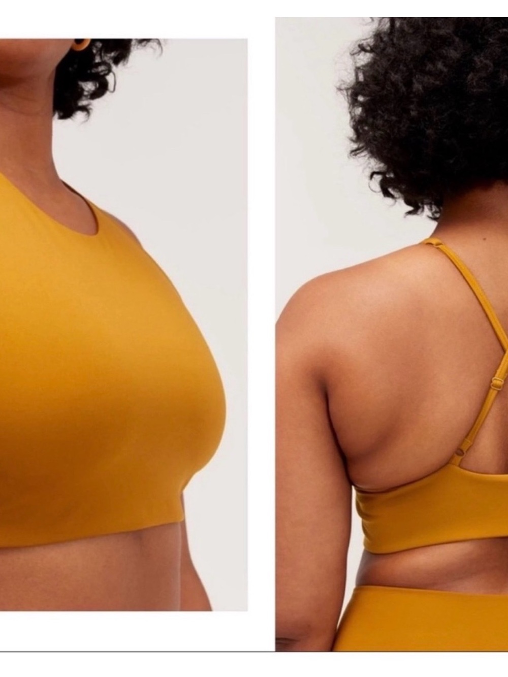 🏔️ Girlfriend Collective Topanga Bra Golden